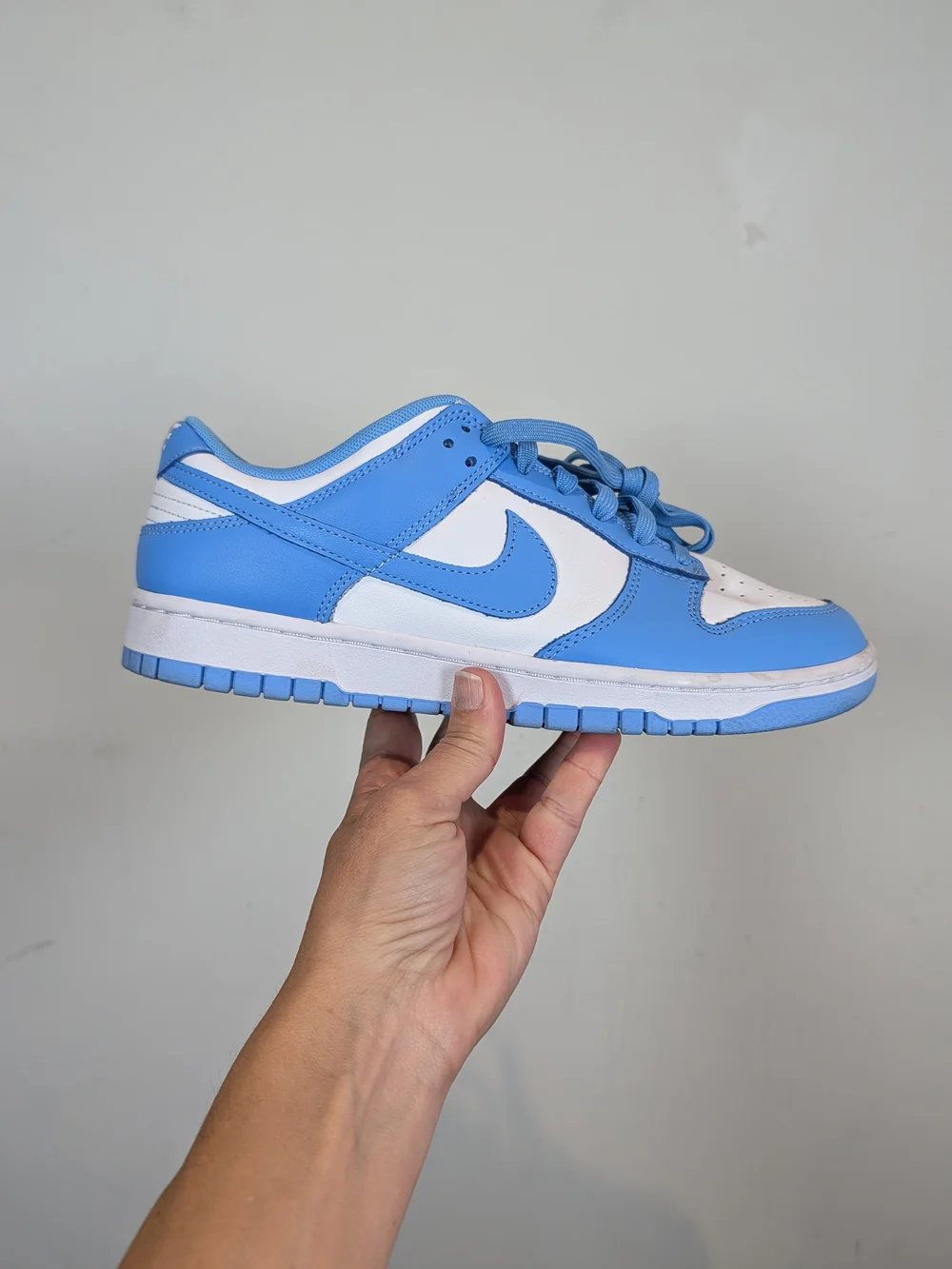Nike Dunk Low UNC (2021) Sneaker, Size 9.5